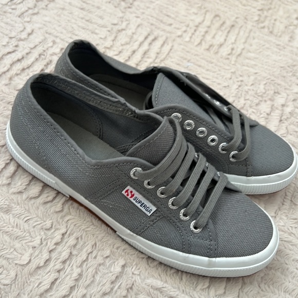 Superga 2750 COTU Classic, grey sage, womens Size 8.5,  Euro 39.5, New with tags - Picture 11 of 16